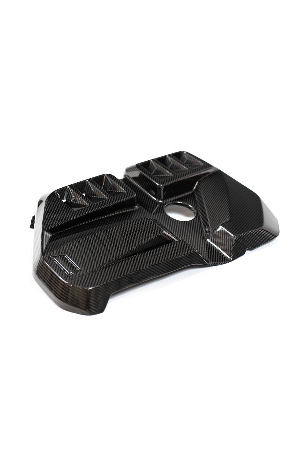 G8X Dry Gloss/Matte Carbon Fiber Engine Cover