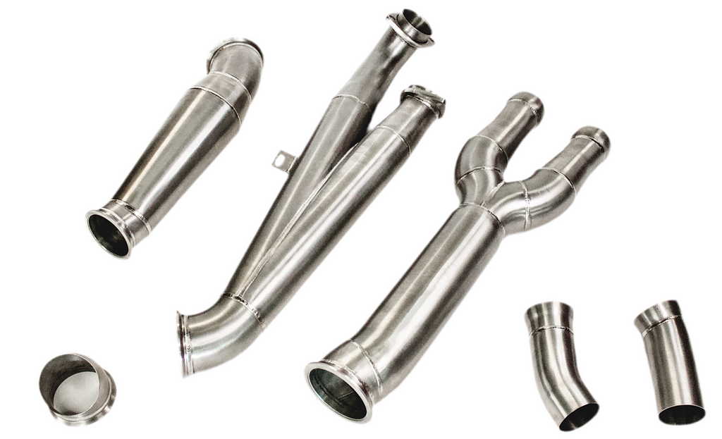 V2 Modular Midpipe G8X ( Brace Included ) - Backorder September 15