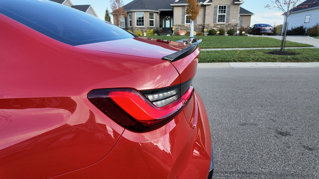 G80 Dry Carbon Fiber Rear CS Spoiler