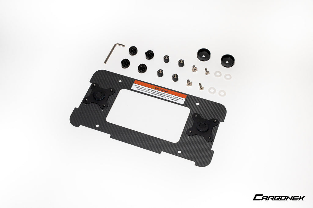 BMW Magnetic Rear License Plate Mount Kit - North America