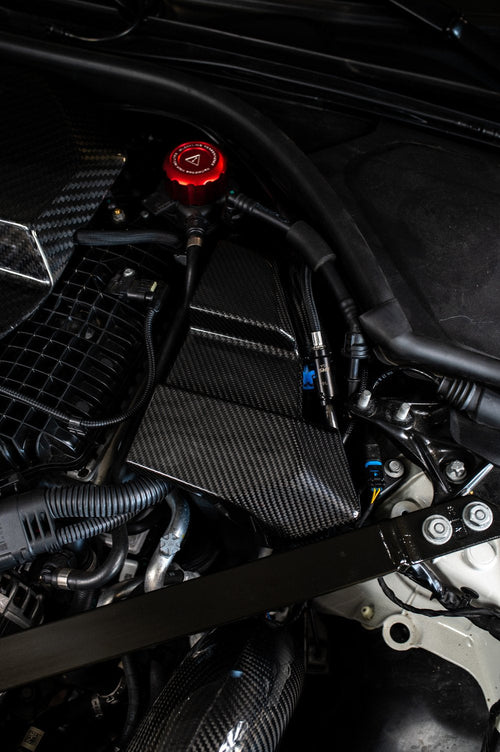 G8X Dry Carbon DME/ECU Replacement Cover
