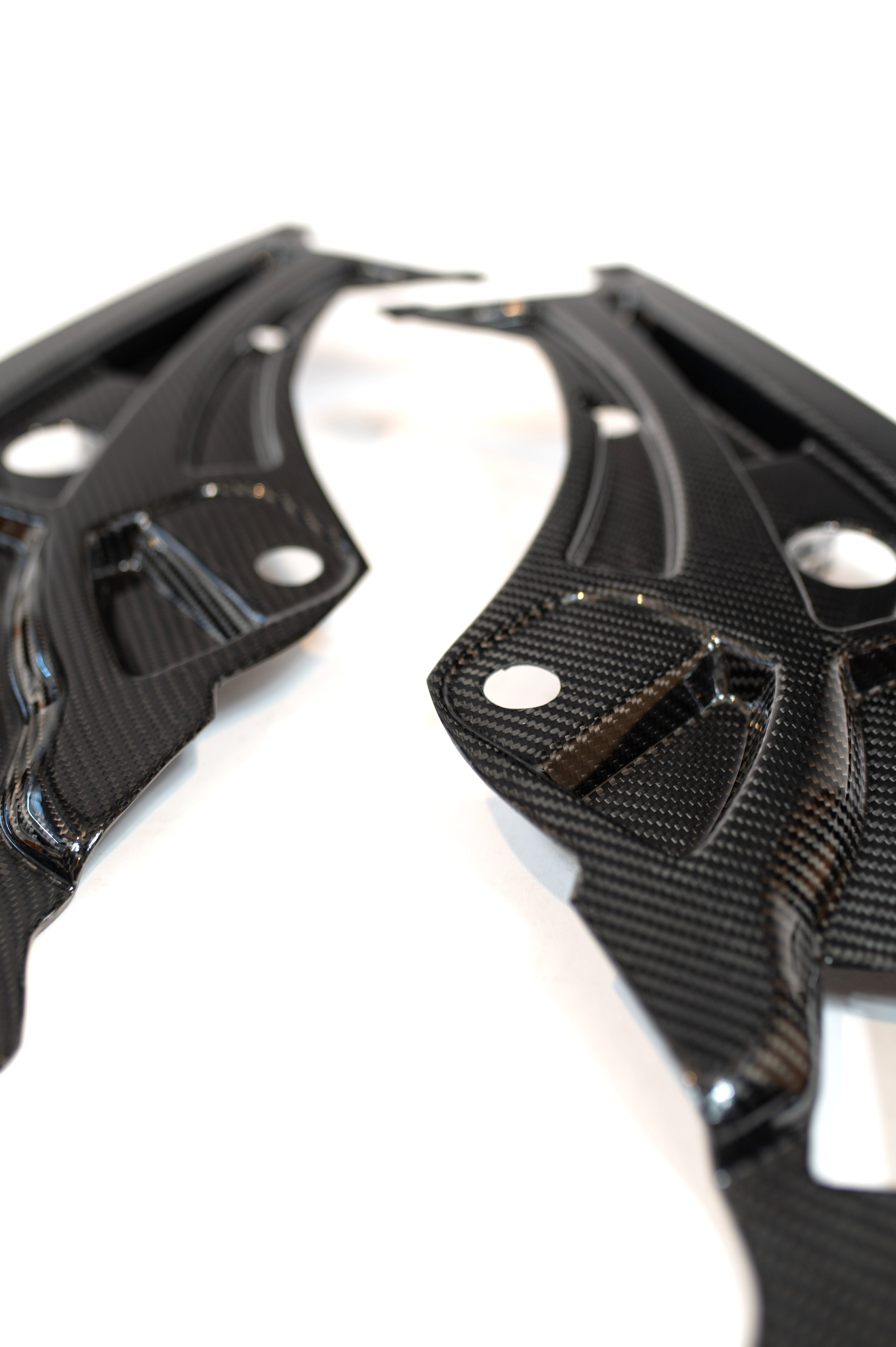 G8X Dry Carbon Fiber Headlight Covers
