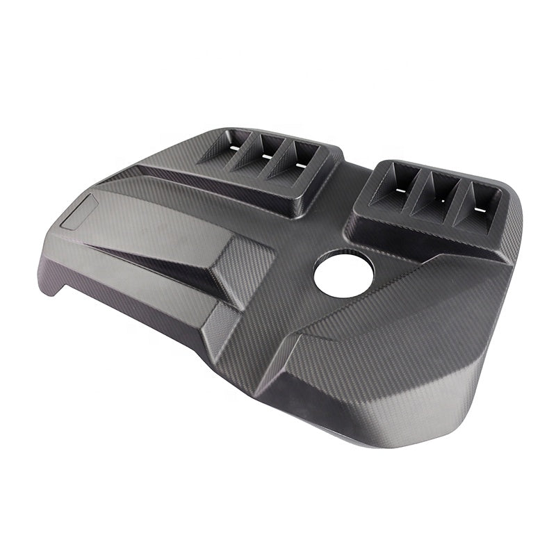 G8X Dry Gloss/Matte Carbon Fiber Engine Cover