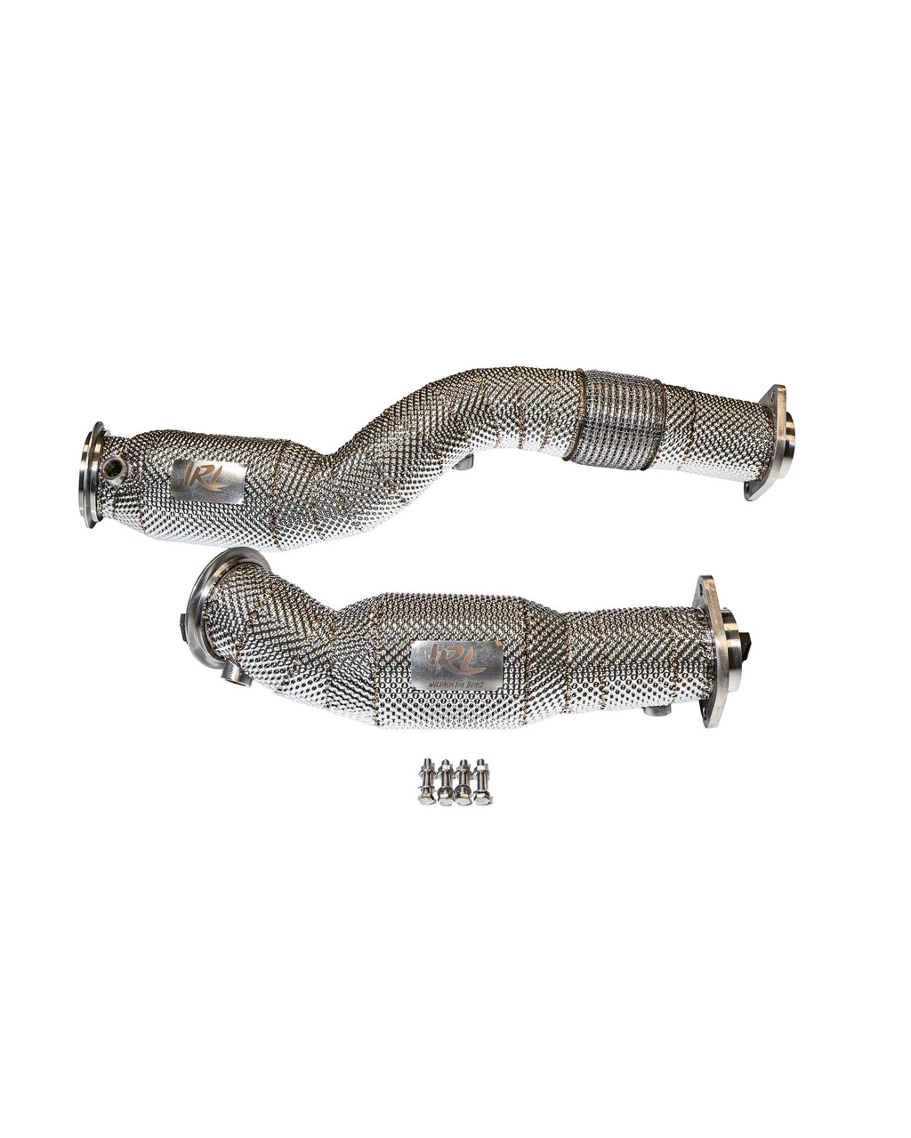 IRL F97 F98 X3M X4M MaxFlow Race Resonated Downpipes