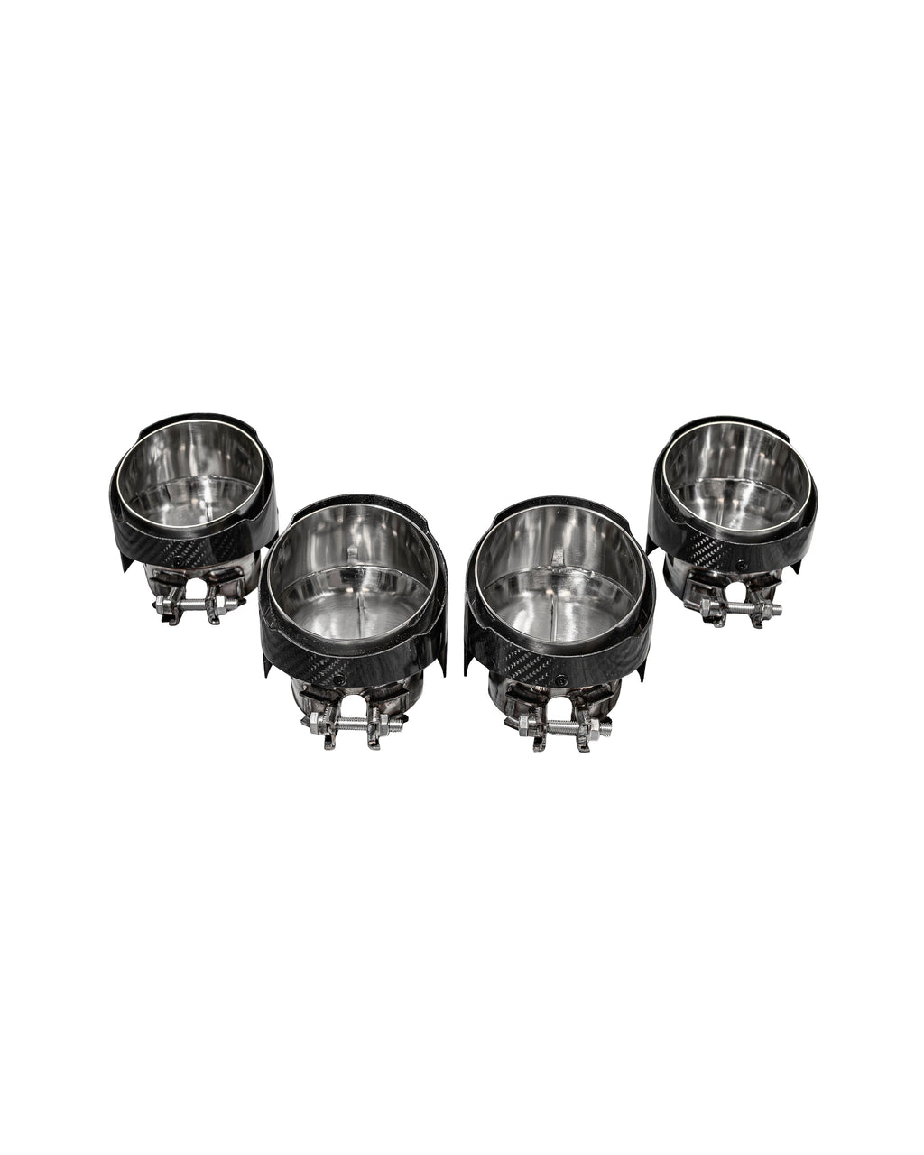 IRL G8X 4.5” M2 M3 M4 OEM Replacement Tips Slant Cut