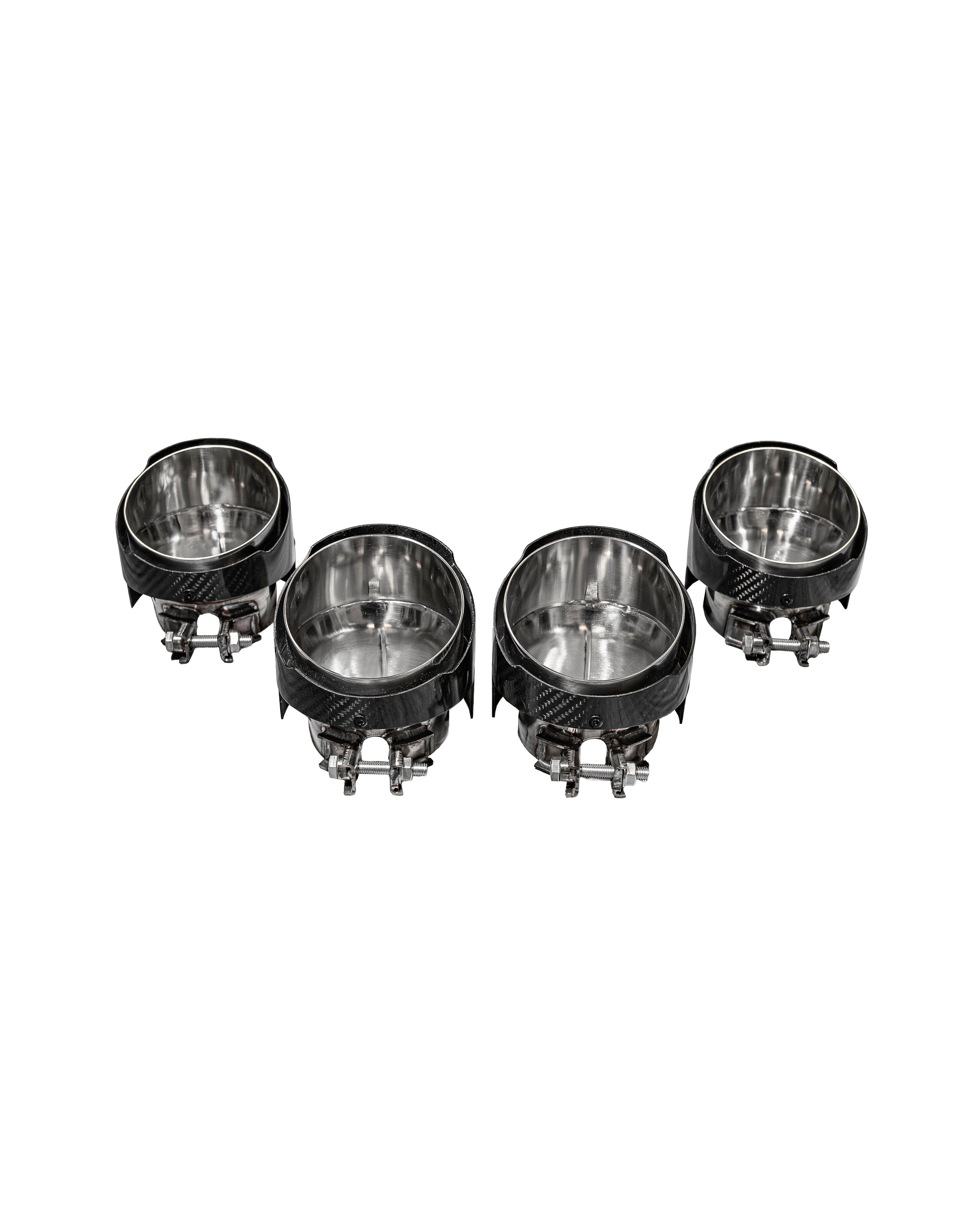 IRL G8X 4.5” M2 M3 M4 OEM Replacement Tips Slant Cut