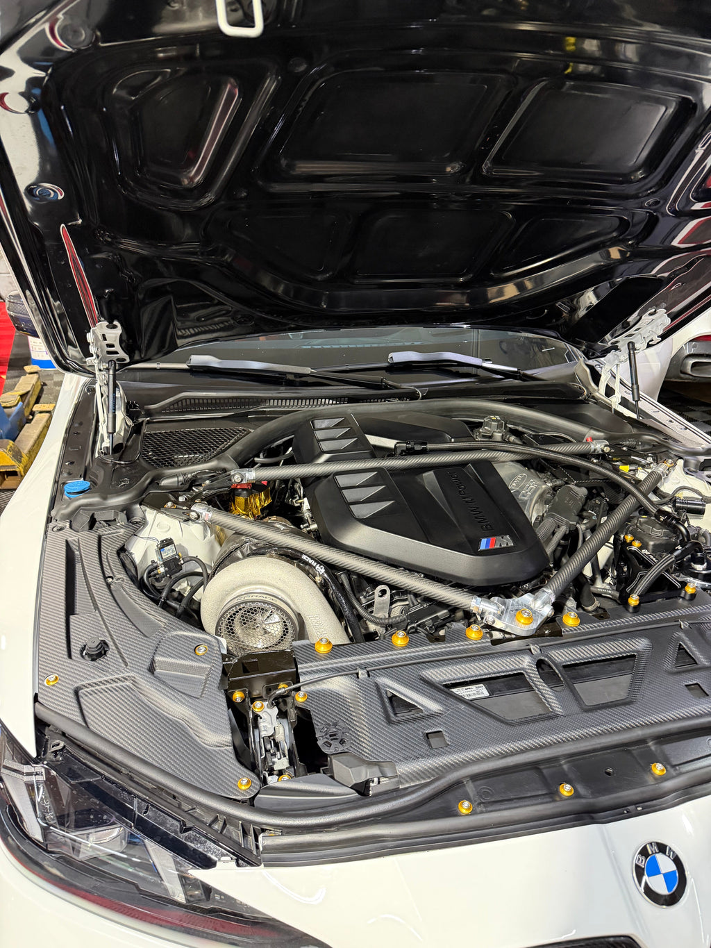 G8X Dry Carbon Fiber Headlight Covers
