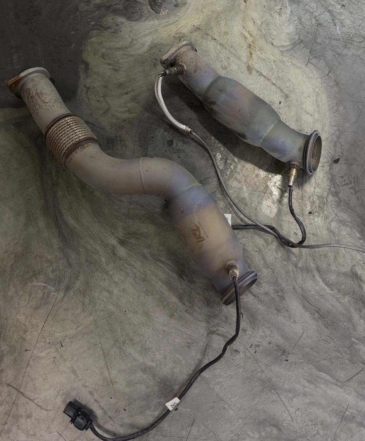 USED - IRL 400 Cell Catted Downpipes